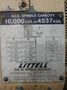 10,000 LB 5 TON X 12" X .156" LITTELL COIL FEED LINE WITH COIL REEL & STRAIGHTENER: STOCK 14941