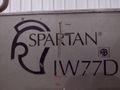 88 TON SPARTAN MODEL #IW77D HYDRAULIC IRONWORKER: STOCK #19243