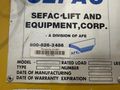 (4) 15 TON SEFAC MODEL #M120BF2000 MOBILE RAIL CAR LOCOMOTIVE COLUMN JACK LIFTS, 120,000 LBS TOT