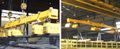 53 TON (107,500 LBS) BUSHMAN MODEL #MT420 TELESCOPING MAGNETIC LIFTING SPREADER BEAM  W/ OHIO MA