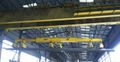 53 TON (107,500 LBS) BUSHMAN MODEL #MT420 TELESCOPING MAGNETIC LIFTING SPREADER BEAM  W/ OHIO MA