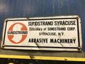 9" WIDE X 30" TABLE SUNDSTRAND VERTICAL BELT ROTARY TABLE "TIP" GRINDER: STOCK #18229