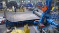 10' X 3" Sertom Model 30-603 Plate Bending Machine, w/Roll Tables & Support, Mfg 2011