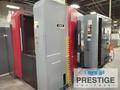 OKK HMC400, Fanuc 31i-B, X-22", Y-22", Z-27", 15.7" Pallets, B-Axis, 60 ATC, 15K RPM, TSC, Chip Conv, 2015, #32909