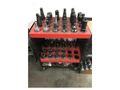 EQUIPPED WITH YASNAC MX-3, FULL 4TH AXIS, LIVE CENTER, 30 ATC, INCLUDES 55 BT-40 TOOL HOLERS, RIGID TAPPING, NEW SPINDLE DRIVE, VERY CLEAN, UNDER POWER & RUNNING
