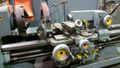 AXELSON 2516 Engine Lathe 3" BORE Swing 28" Centers 120" 18" CHUCK 2 STEADY RESTS