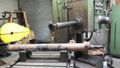WOTAN B75/105 HORIZONTAL BORING MILL, 35 X 39 TABLE, 1250 RPM, 15 HP DRO Tooling  Rotary Table