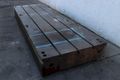 144' X 48' WIDE X 12-1/2' THICK T SLOTTED FLOOR PLATE; STOCK #73254