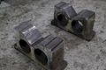 PAIR V BLOCKS 18" WIDE X 11" HT X 6" DEEP: STOCK #73519