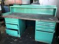 6 & 5 DRAWER VISTA CABINET WITH WOODEN WORK BENCH TOP: STOCK #68695