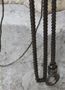 1000 LB YALE SINGLE PHASE CHAIN HOIST:  STOCK #57861