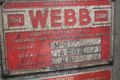 1/4' WEBB MODEL #M2P OFFSET JOGGLE ROLL: STOCK 57989