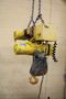 3 TON YALE ELECTRIC CHAIN HOIST W/POWER TROLLEY: STOCK #67436