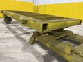 10,000 LBS X  42" X 120" HEAVY DUTY MOBILE TRANSFER CART WITH FORK POCKETS: STOCK #20244