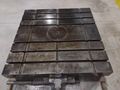 36" X 36" LUCAS T SLOTTED PNEUMATIC AIR LIFT ROTARY TABLE: STOCK 18366