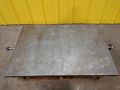 36" X 24" X 7.5" STEEL LAYOUT TABLE: STOCK 13635