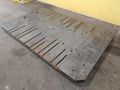 96" X 60" T-SLOTTED BOLSTER PLATE / LAYOUT SURFACE PLATE: STOCK #12681