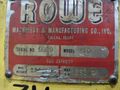 1,200 LB X 10" ROWE MODEL #810 MOTORIZED COIL CRADLE: STOCK #20254