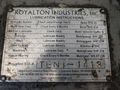 5 HP ROYALTON ELECTRICH WINCH UNIT : STOCK #13822