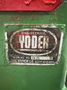 25 TON YODER MODEL #P-25 MECHANICAL CUTOFF PRESS, 2.25" STROKE : STOCK #20524