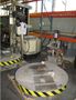 5000 LB 2.5 TON X 42" DURANT TOOL MODEL R50-25 MOTORIZED HORIZONTAL COIL REEL PALLET DECOILER: S