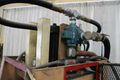 10 TON TISHKEN MODEL #ACO-10LP CUTOFF PRESS: STOCK #64570