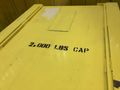 1,500 LBS TOPPER INDUSTRIAL MODEL D-MD/LR PNEUMATIC AIR LIFT TABLE: STOCK #17581