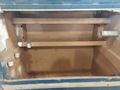48" X 30" X 55" GREENLEE BLUE PORTABLE JOB BOX CABINET ON ROLLING CASTERS: STOCK #12389