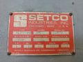 3 HP SETCO INDUSTRIES MODE #SPL DUST COLLECTOR CABINET: STOCK 13311