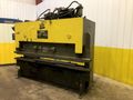 30 TON X 10' HTC MODEL #830GS HYDRAULIC PRESS FLANGED BED PUNCH BRAKE: STOCK 16953