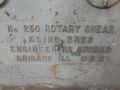 1/4" X 36" KLING #250 ROTARY CIRCLE SHEAR: STOCK 13245