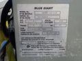 8,000 LBS X 108" X 84" BLUE GIANT MODEL #SEDPH 53-208 HYDRAULIC LIFT TABLE / ELEVATING DOCK: STO
