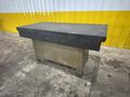 36" X 72" X 9" THICK BLACK GRANITE SURFACE PLATE WITH STAND: STOCK #23490