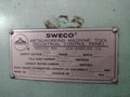 7 CUBIC FOOT X 48" SWECO MODEL #FMD7LR VIBRATORY BOWL PARTS FINISHER: STOCK #23140