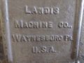 1-1/4"  LANDIS PIPE END CHAMFER MACHINE: STOCK #19101