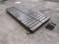 120" X 48" X 6" T-SLOTTED PRESS BOLSTER PLATE: STOCK #22522