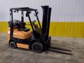 4,700 LBS TOYOTA MODEL #42-6FGCU25 LP GAS FORKLIFT: STOCK #23743