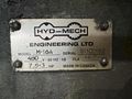 16" x 16" HYD-MECH MODEL #M-16A FULLY AUTOMATIC HORIZONTAL BANDSAW WITH POWER MITRE SWIVEL: STOC