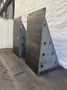 (1) PAIR OF 47" WIDE X 60" DEEP X 95" HIGH ANGLE PLATES: STOCK #77128