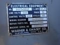 WARNER & SWASEY TURRET LATHE: STOCK #75971