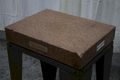 18" X 24" STARRETT PINK GRANITE PLATE ON STAND: STOCK #74829