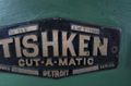 60 TON TISHKEN  4 POST CUTOFF PRESS: STOCK #73911