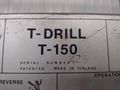 6-3/4" T-DRILL MODEL #T-150 PIPE COLLARING MACHINE: STOCK #15865