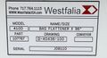 Westfalia  410D  |  96” Bag Flattener