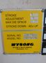 140 TON X 10' WYSONG MODEL #THS140-120 "HIGH SPEED" HYDRAULIC PRESS BRAKE: STOCK #13918