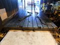18' X 5'6" X 10" THICK GIDDINGS & LEWIS T-SLOTTED FLOOR PLATE: #67268