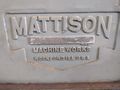 18" X 120" MATTISON HYDRAULIC SURFACE GRINDER: STOCK #20590