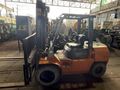 7300 LBS TOYOTA MODEL #7FGU35 DUAL FRONT TIRE GAS FORKLIFT: YOBRO #24550