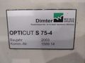 6" HIGH X 14" WIDE WEINIG DIMTER  OPTICUT MODEL #S75 CROSS-CUT AUTOMATIC WOOD SAW, NEW 2003: STO