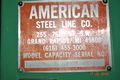 36" x .100 AMERICAN STEEL LINE STRAIGHTENER